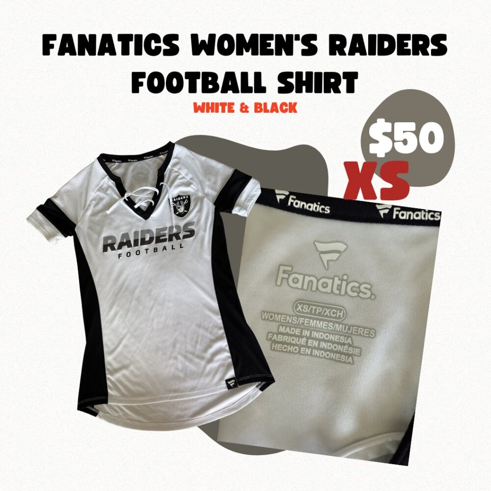 Women's Raiders Football Shirt